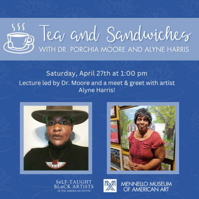 Tea & Sandwiches with Dr. Porchia Moore & Alyne Harris